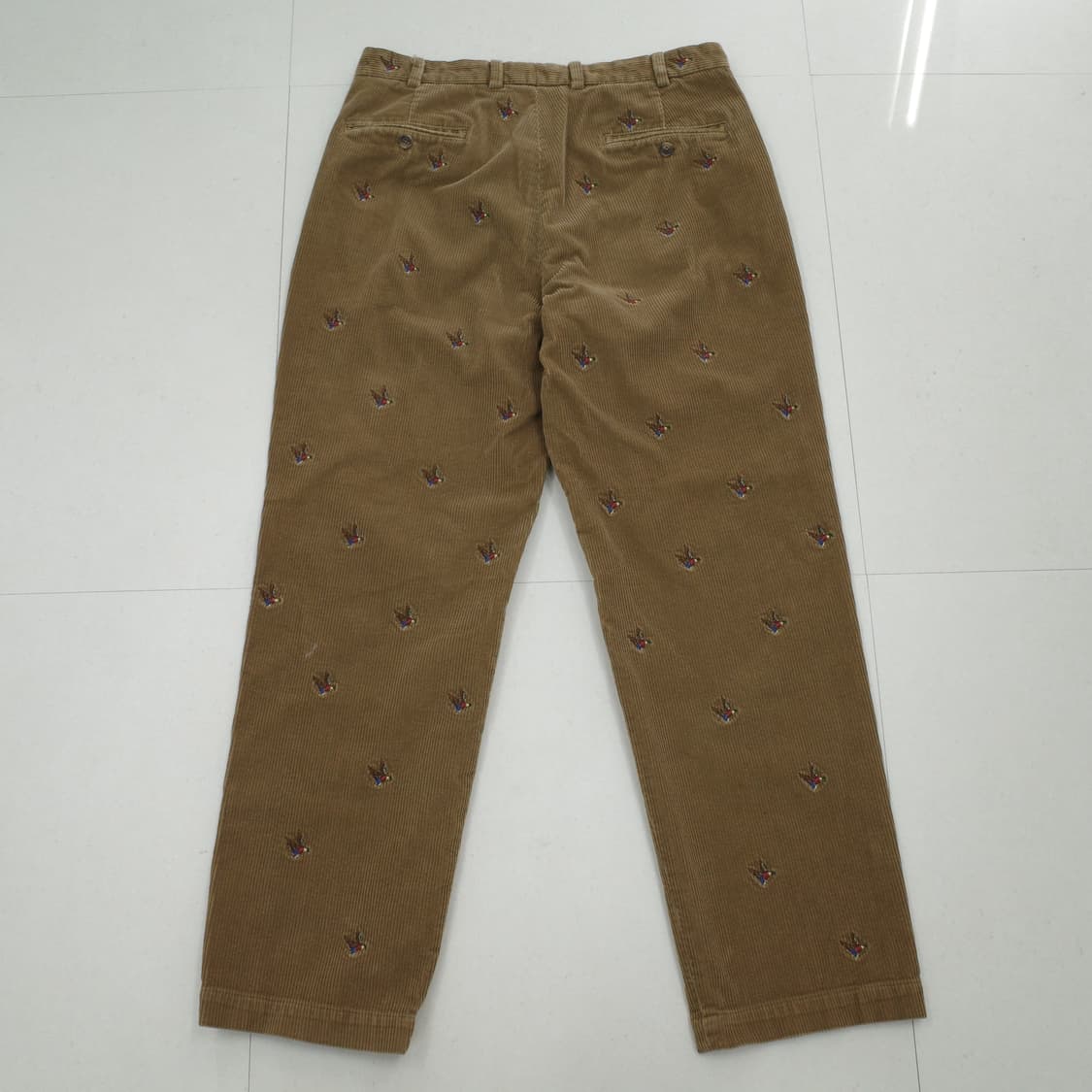 브룩스 브라더스 허드슨 오리 자수 코듀로이 팬츠 W34  상품이미지6