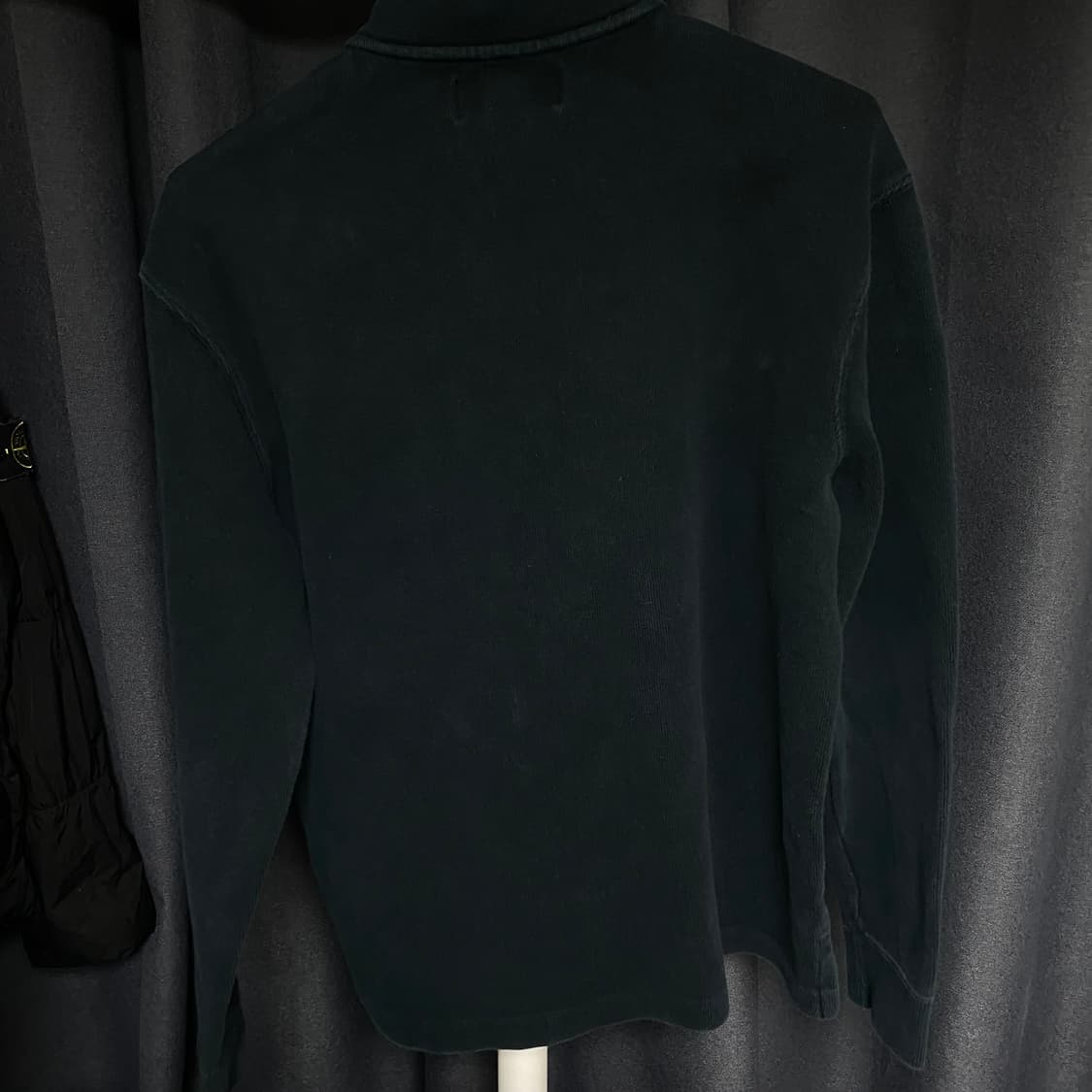 폴로 반집업 니트 S 상품이미지3