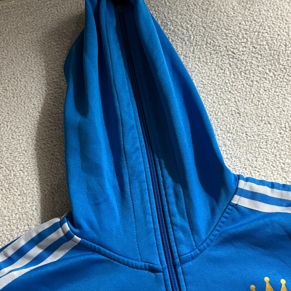 아디다스 블루 니고베어 후드져지 상품이미지3