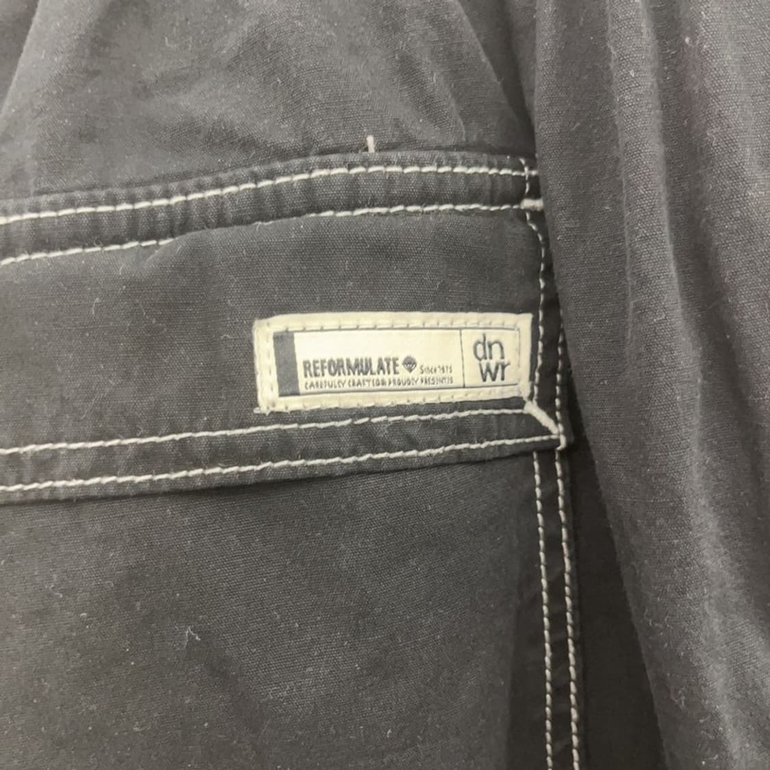 자라 빈티지 스트릿힙합 스티치 디테일 카고팬츠 L C08831 상품이미지4