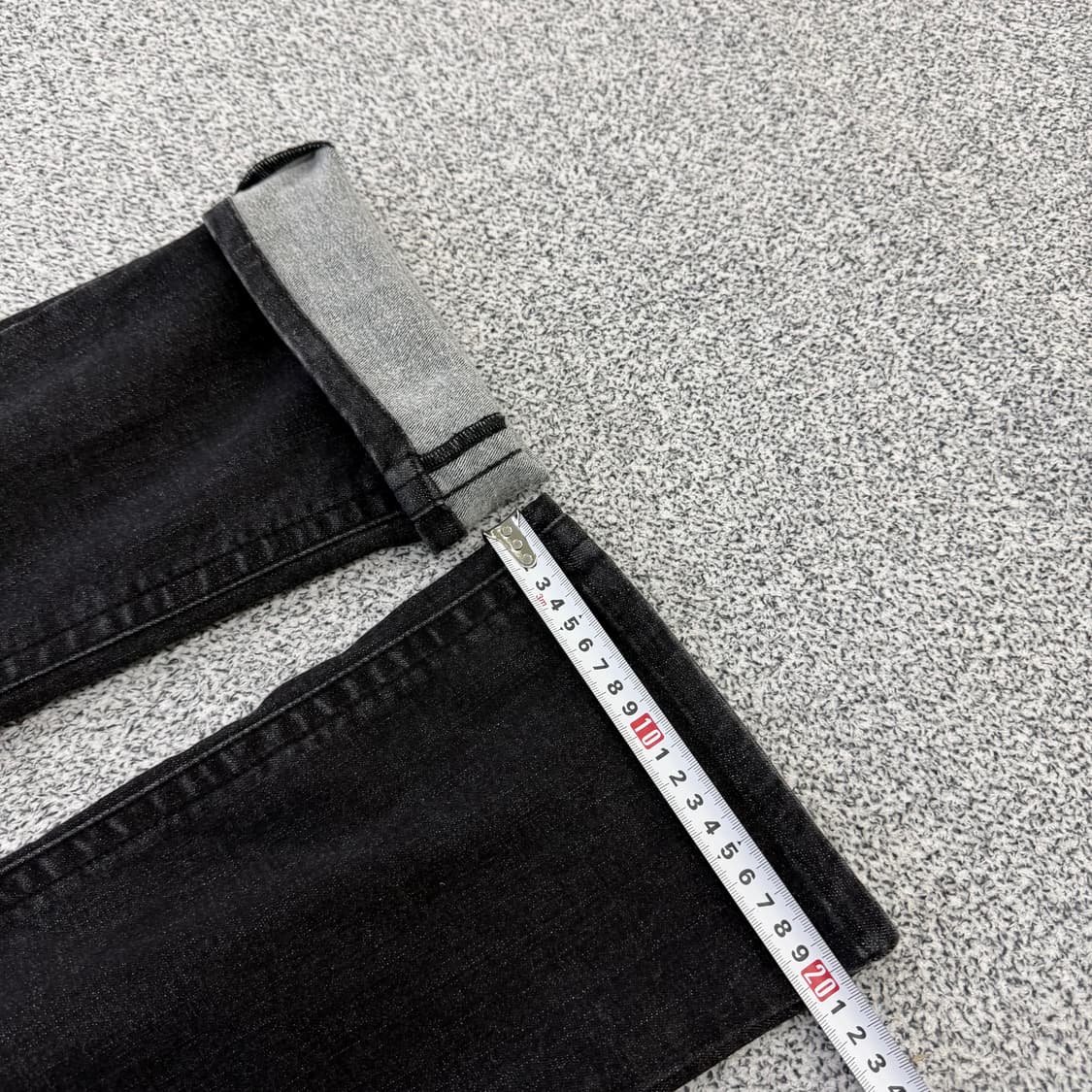 30 트루릴리전 여성 흑청데님 팬츠 0126H2 상품이미지9