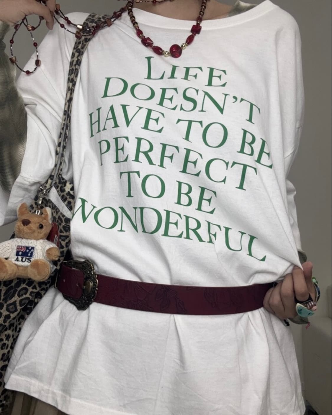 빈티지 레터링 티셔츠 상품이미지1