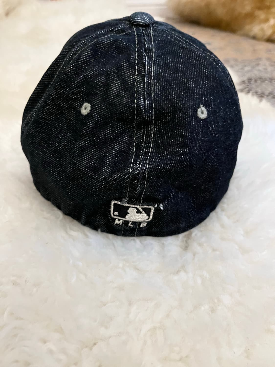 black blue mlb vintage hat 상품이미지4