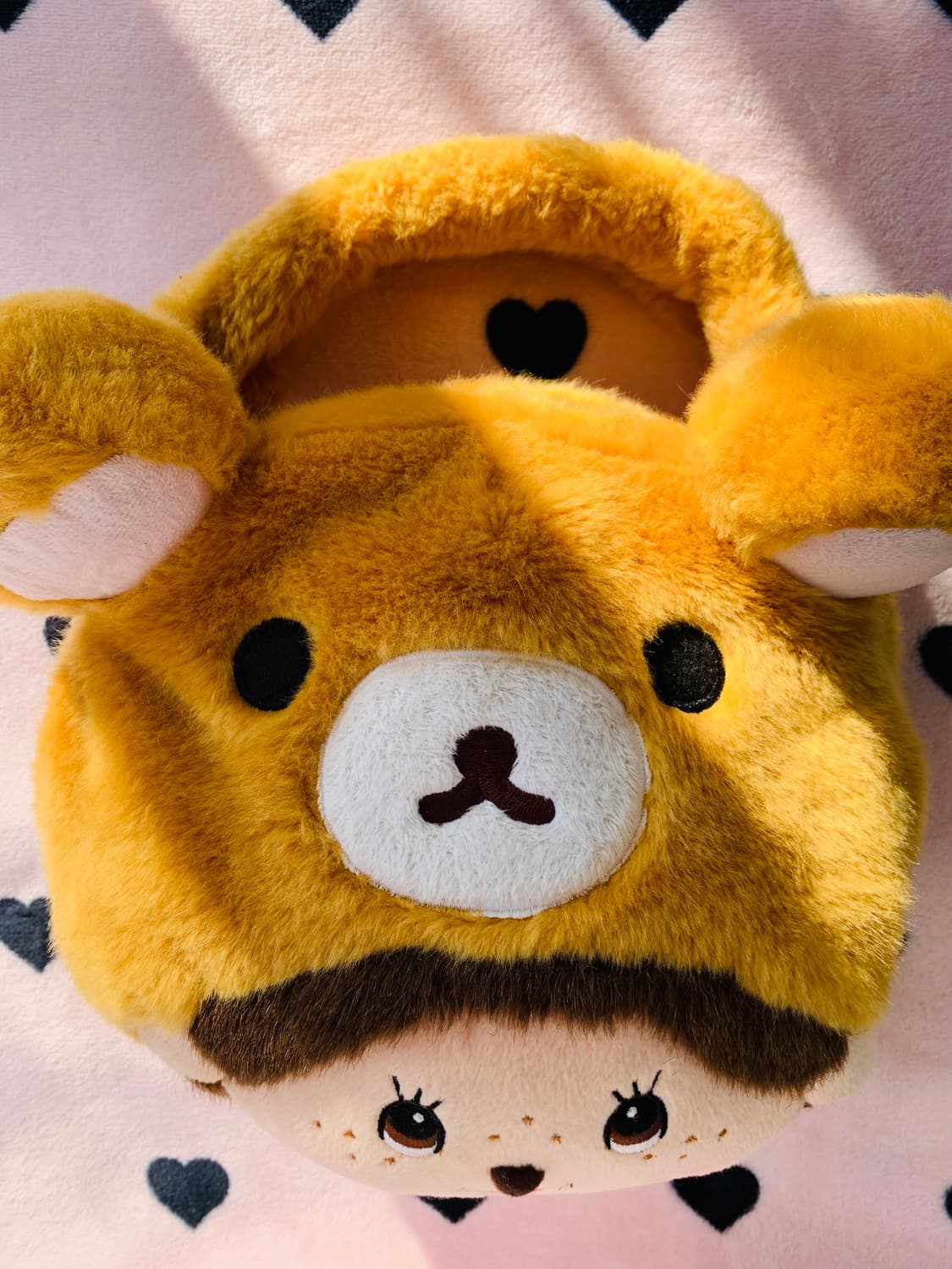 🐻희귀 몬치치X리락쿠마 콜라보 토트백 상품이미지5