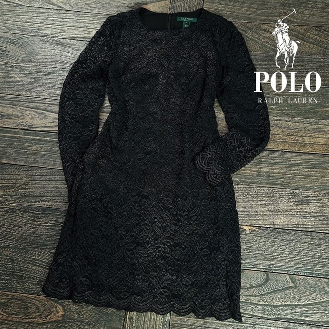 [랄프로렌] 레이스 자수 엘레강스 원피스 M19494 상품이미지1