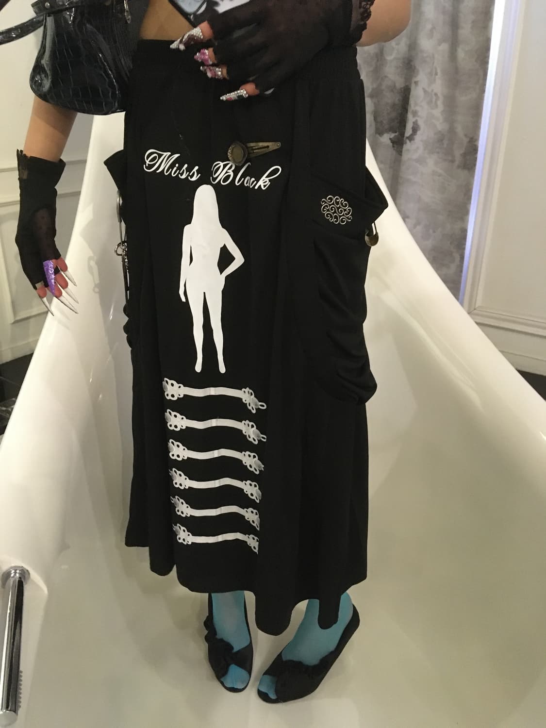 Ms.black skirt 상품이미지3