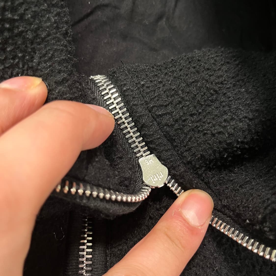 100 메종키츠네 실버폭스 플리스 한정판 자켓 상품이미지6