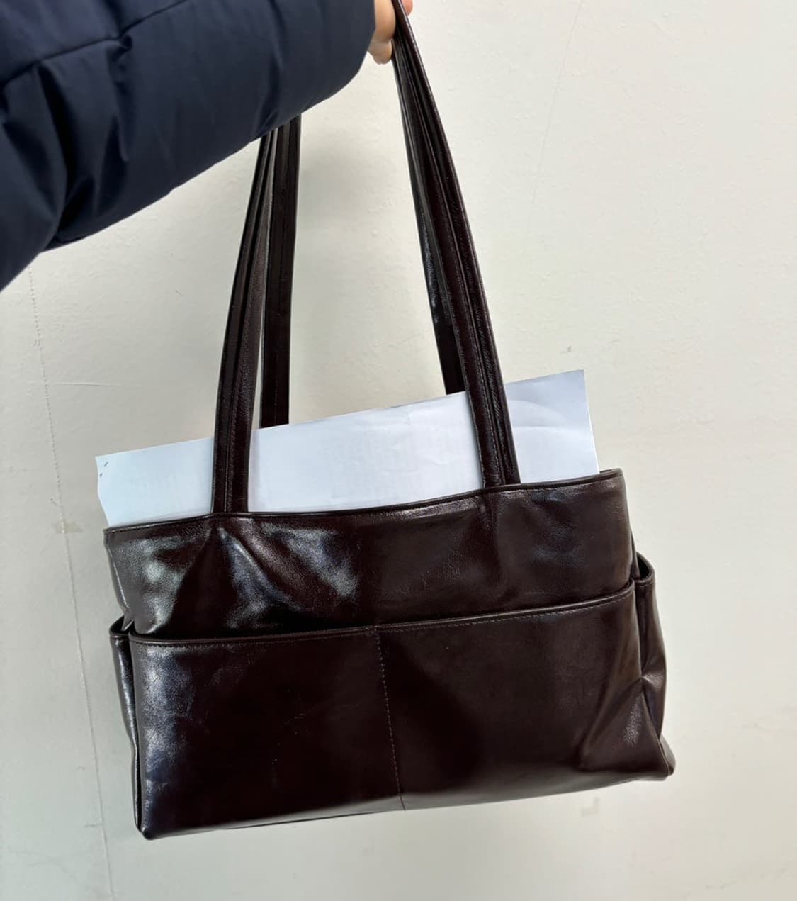 맥끌라니 루프백 다크브라운 상품이미지3