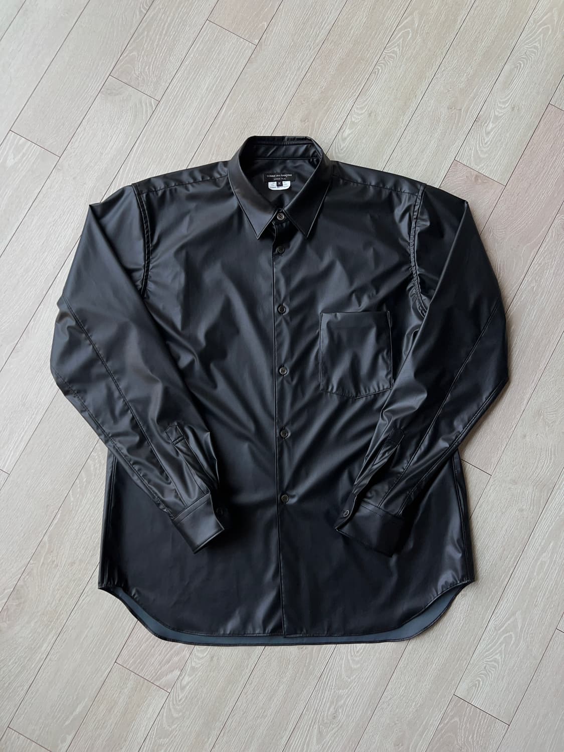 꼼데가르송 옴므플러스 폭스 레더 셔츠 상품이미지1