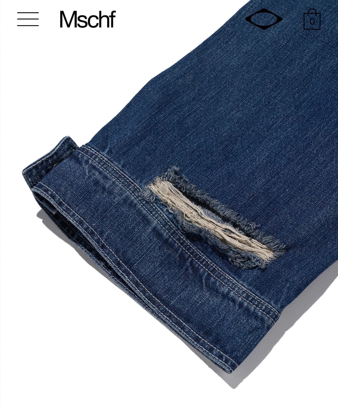 미스치프 ANATOMIE JEAN_DARK BLUE 상품이미지6