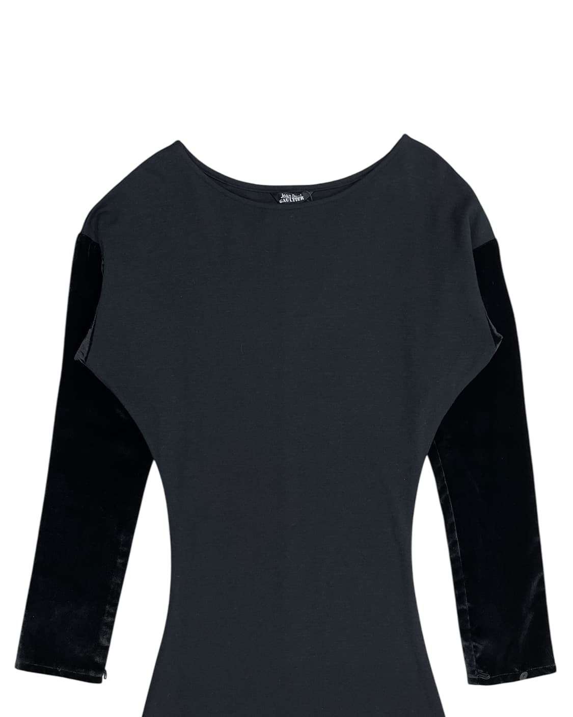 장 폴 고티에 벨벳 슬리브 롱 원피스 상품이미지6