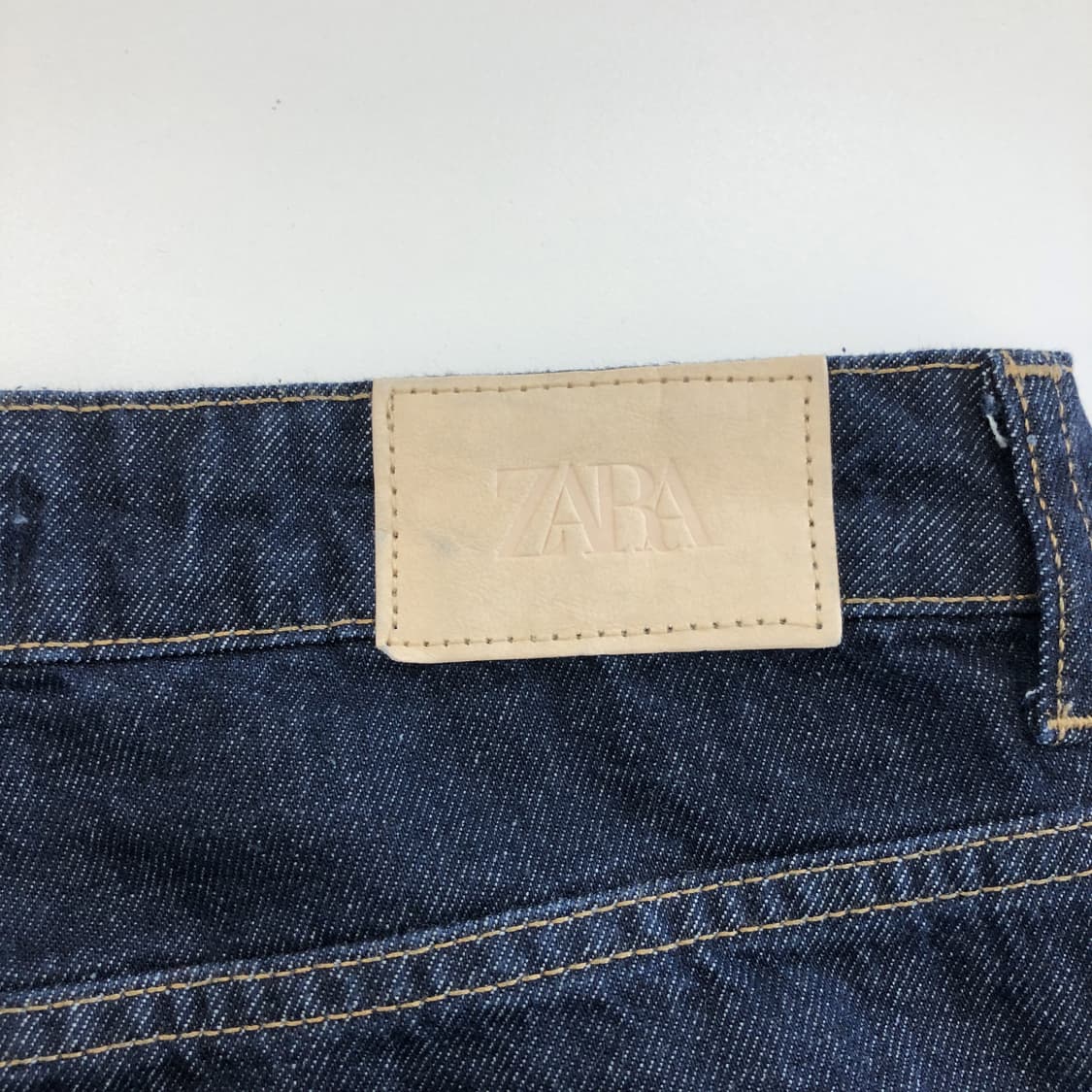 자라 프리미엄 와이드 데님진 28 인치 상품이미지4