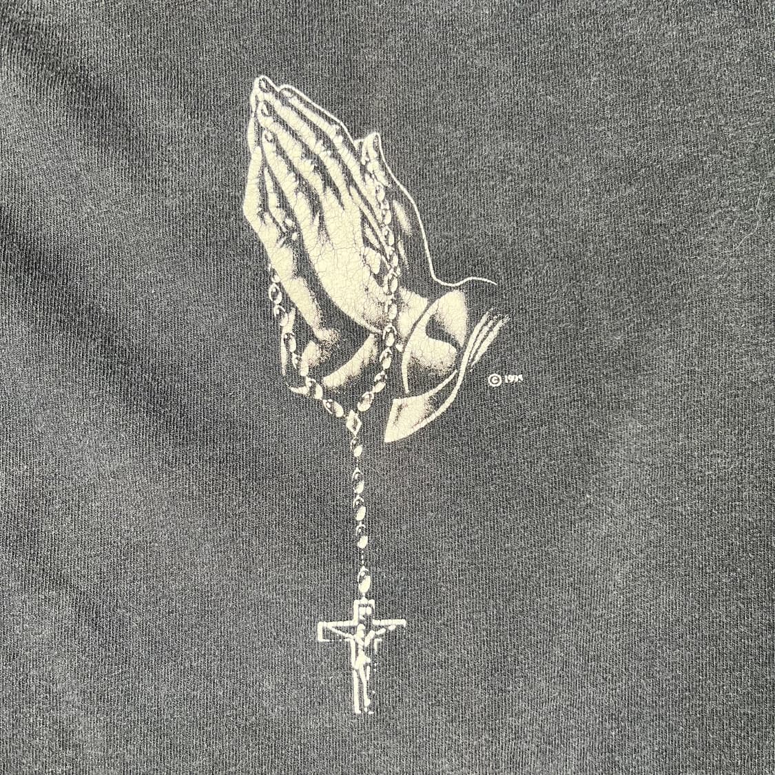 빈티지 Jesus Aztlan 반팔티 상품이미지7