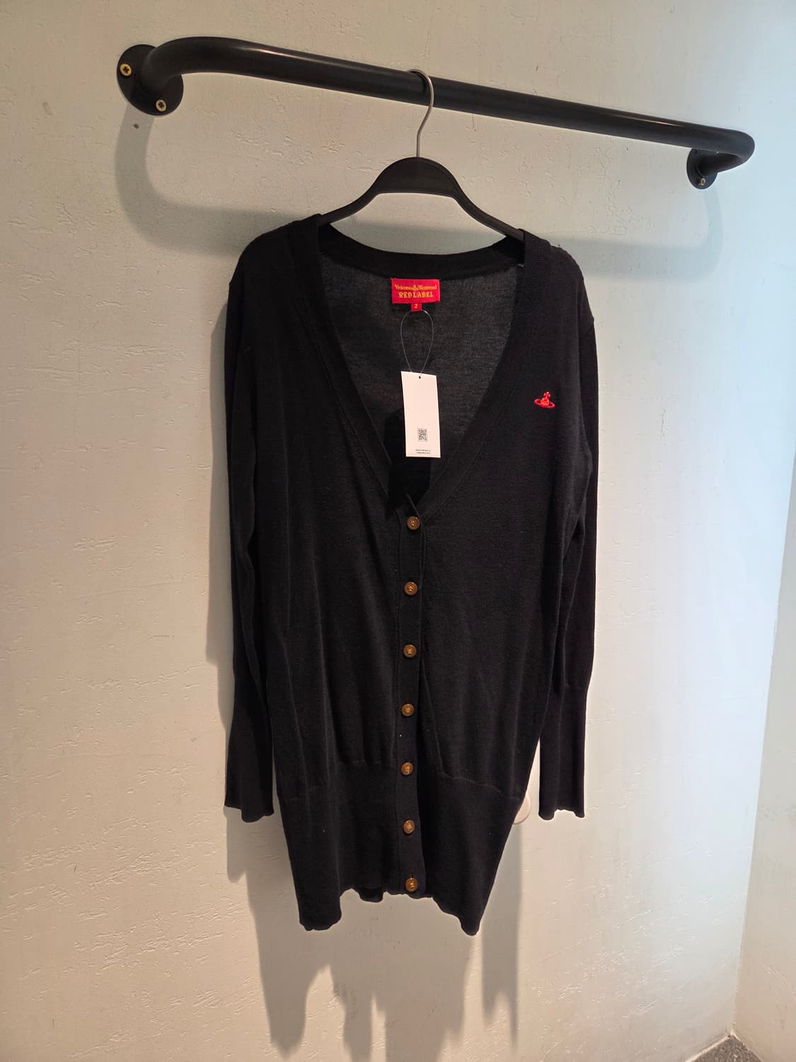 비비안웨스트우드 블랙 롱가디건💯 상품이미지3