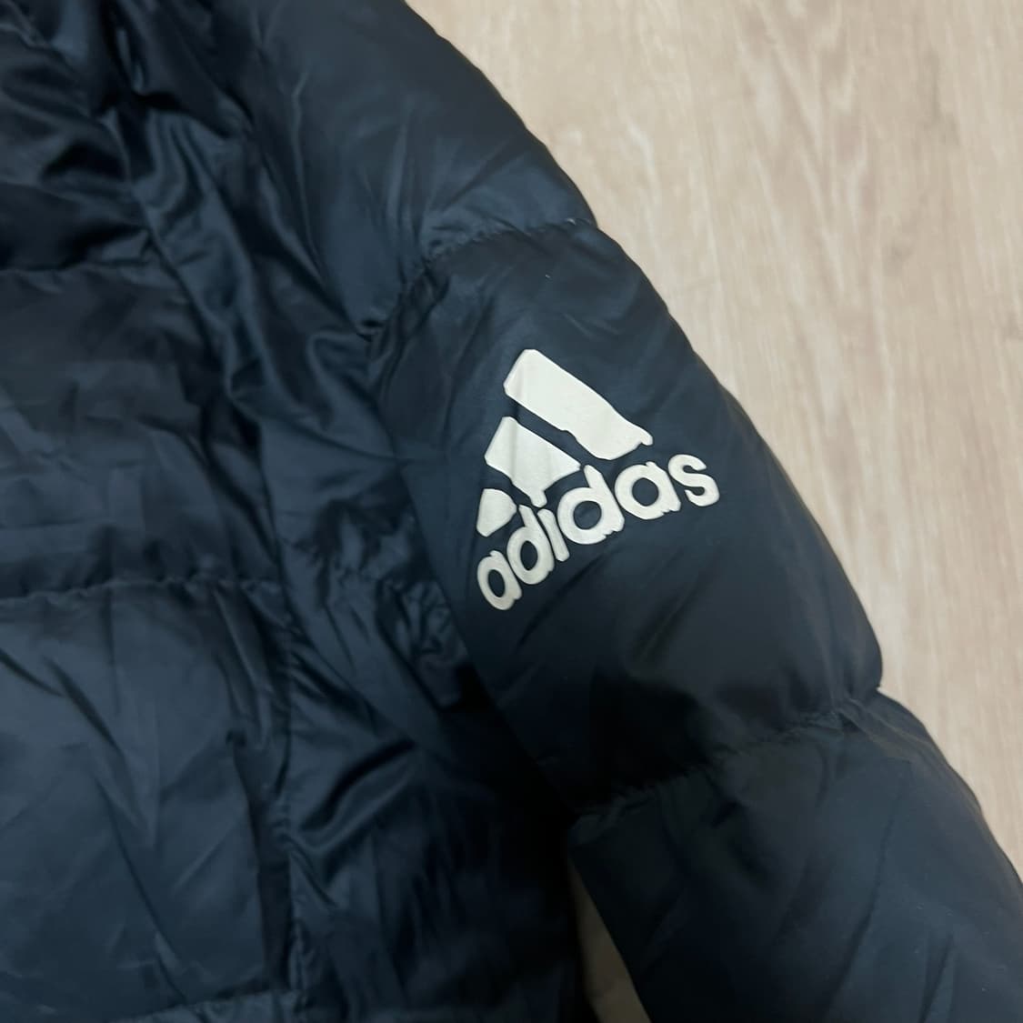 아디다스 남성 덕다운 후드 롱패딩 M/95  상품이미지4