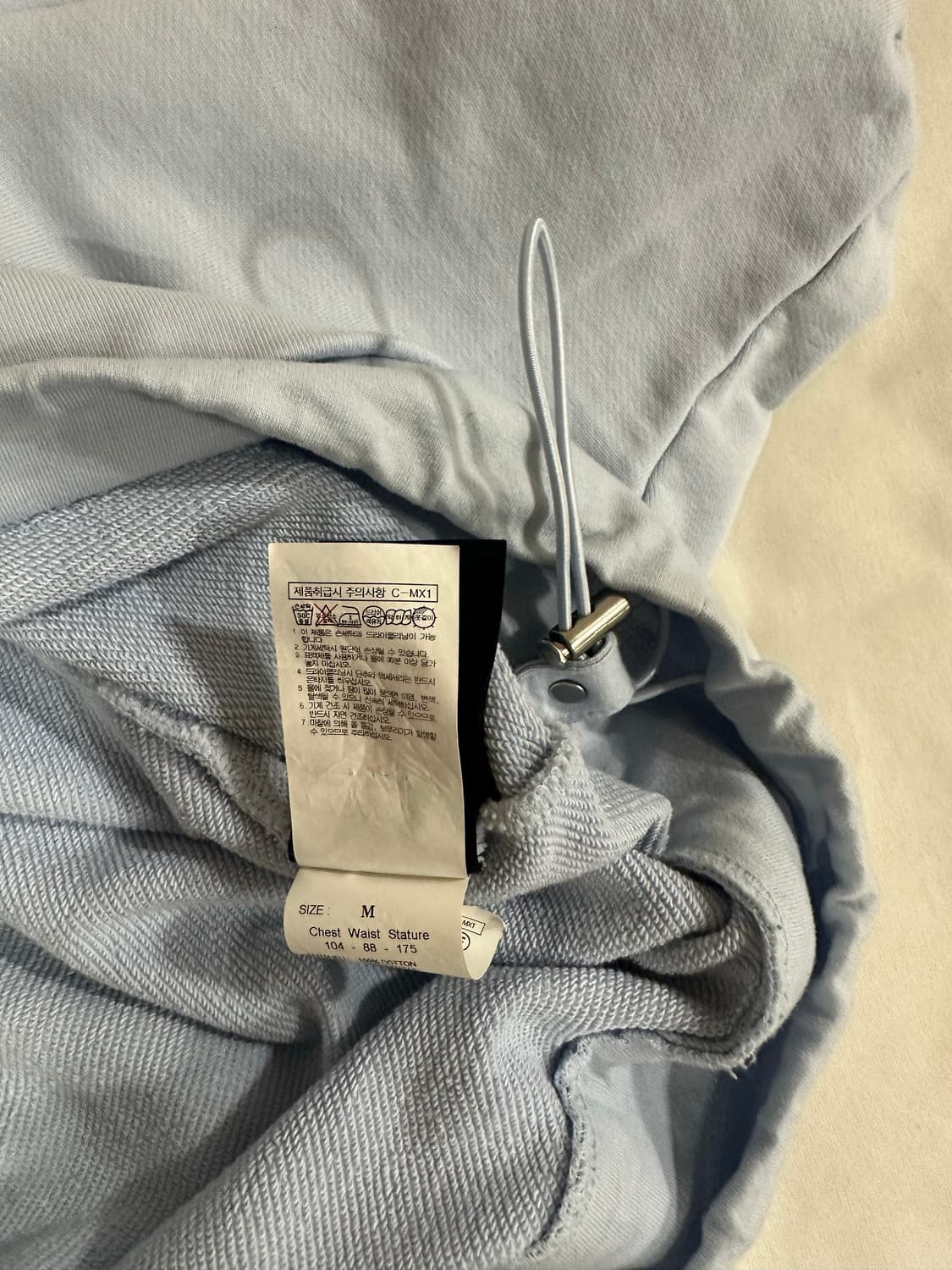 준지 24시즌 맨투맨 M사이즈 상품이미지5