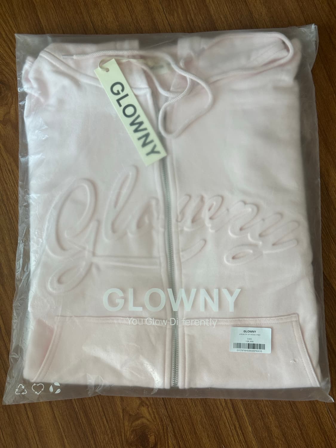 글로니 조던 집업 후디 핑크 상품이미지1