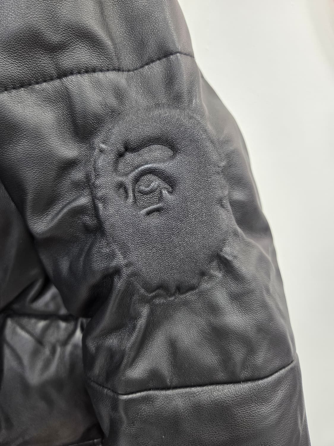 4XL 일본  Curphey MMJ X BAPE 양가죽 다운 자켓 상품이미지3