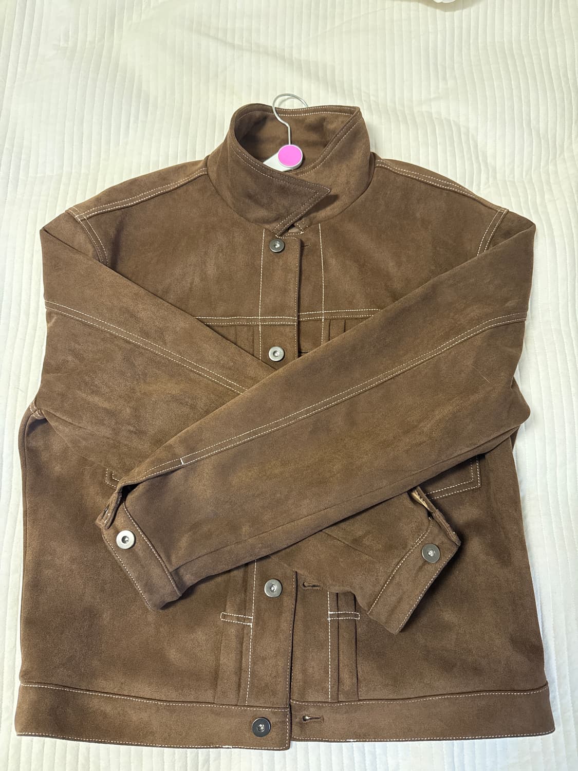 “OWN 스웨이드 자켓 새상품급 / 미착용 / 가을 자켓” 상품이미지2