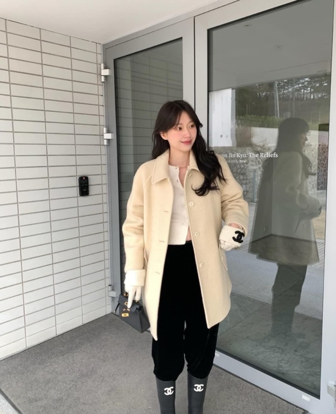 르플레인 모네 하프코트 상품이미지6