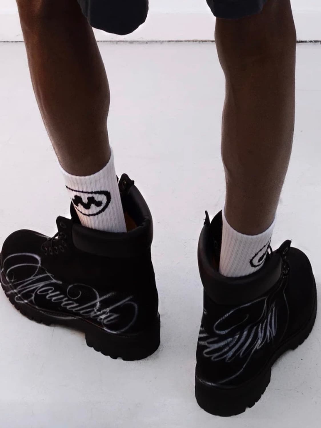 mowalola socks white 25ss 상품이미지2