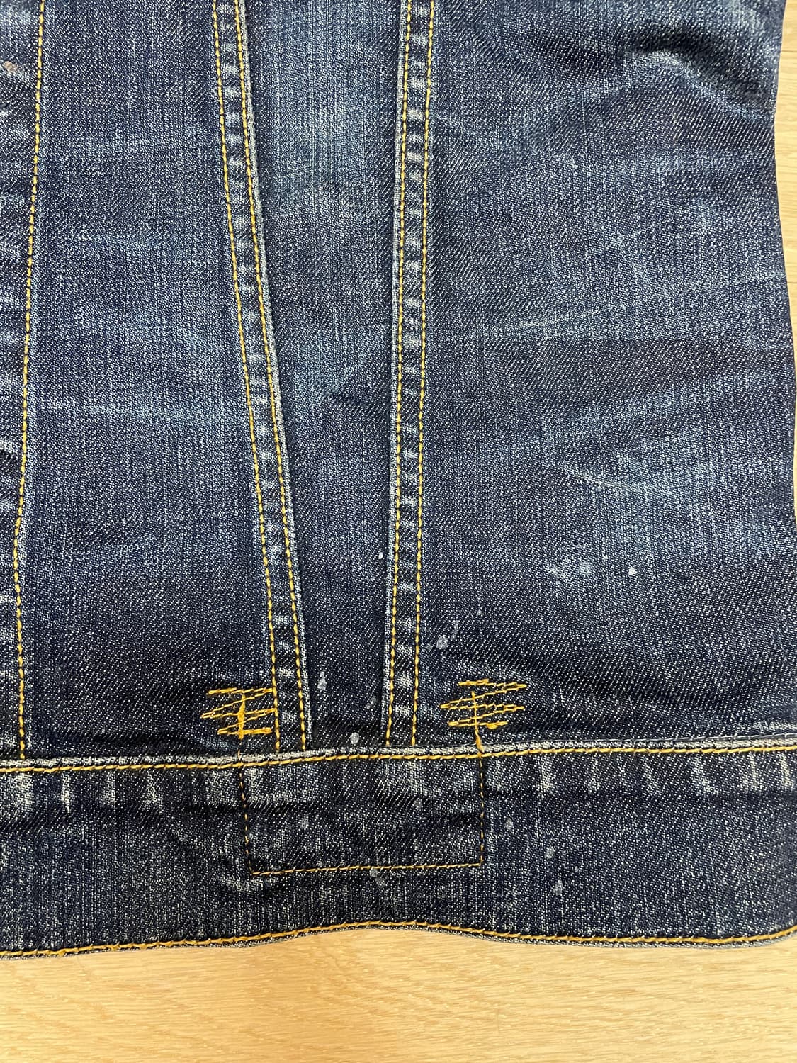 R13 워싱 블루 데님 자켓 상품이미지9