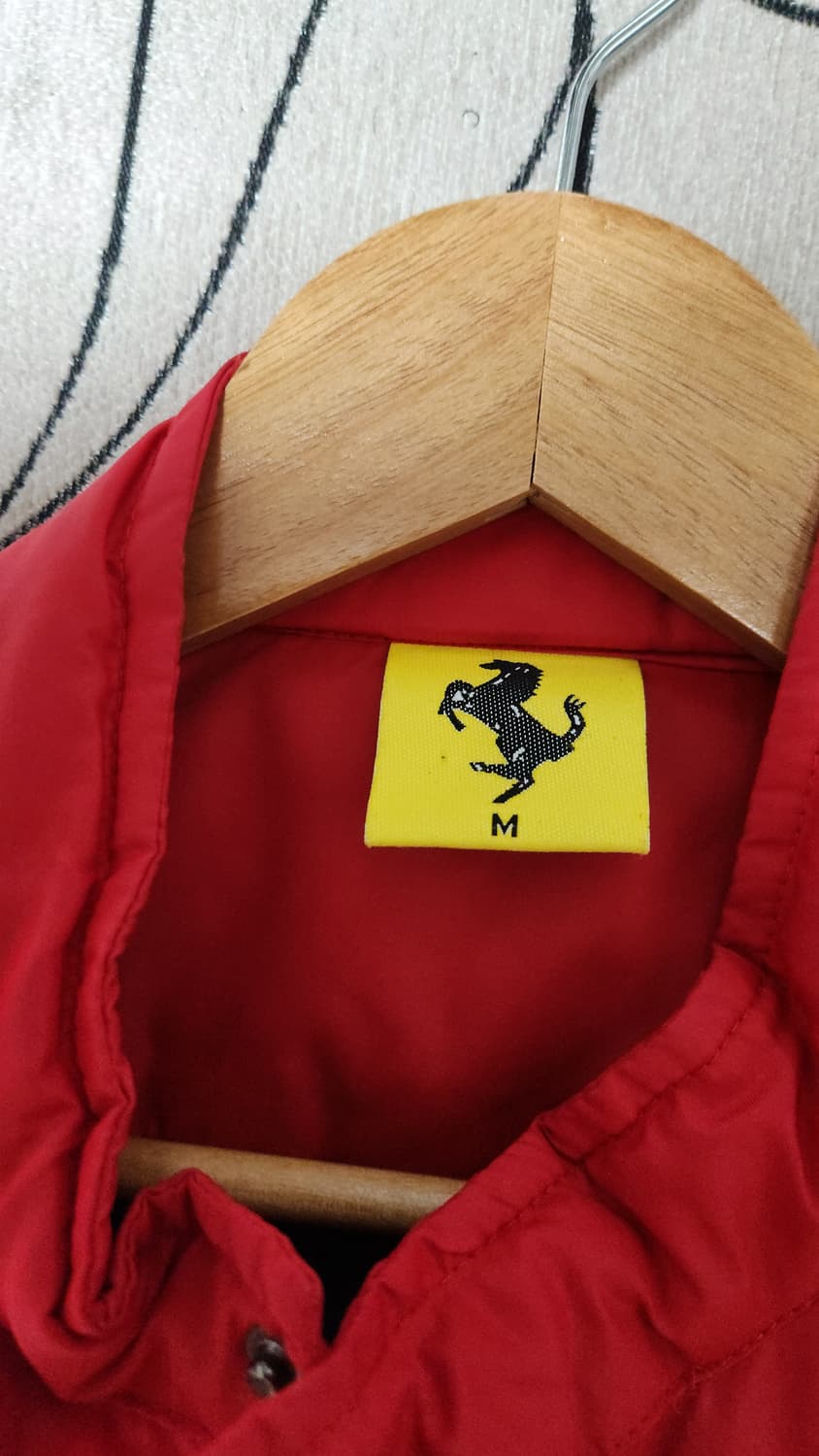 페라리 레이싱 패딩자켓 M 105 상품이미지5