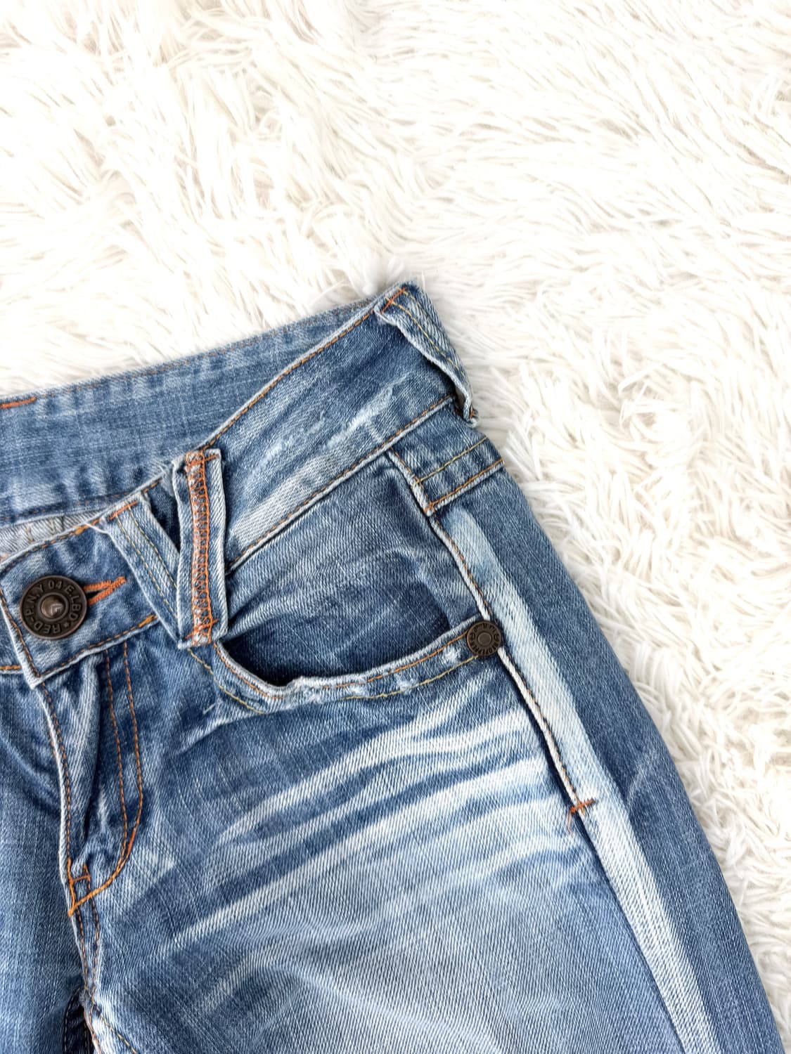 레드페퍼 워싱 부츠컷 데님 상품이미지2