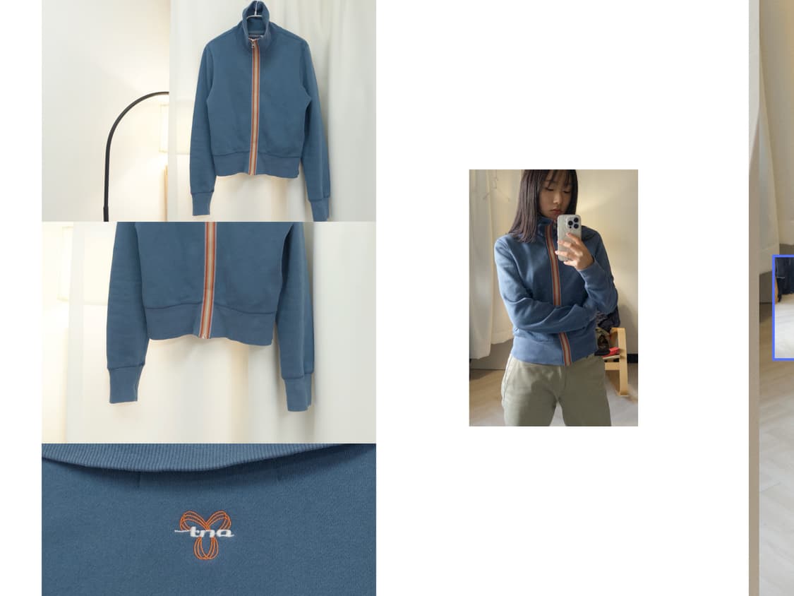 [tna] line zip-up _Made in Canada 상품이미지2