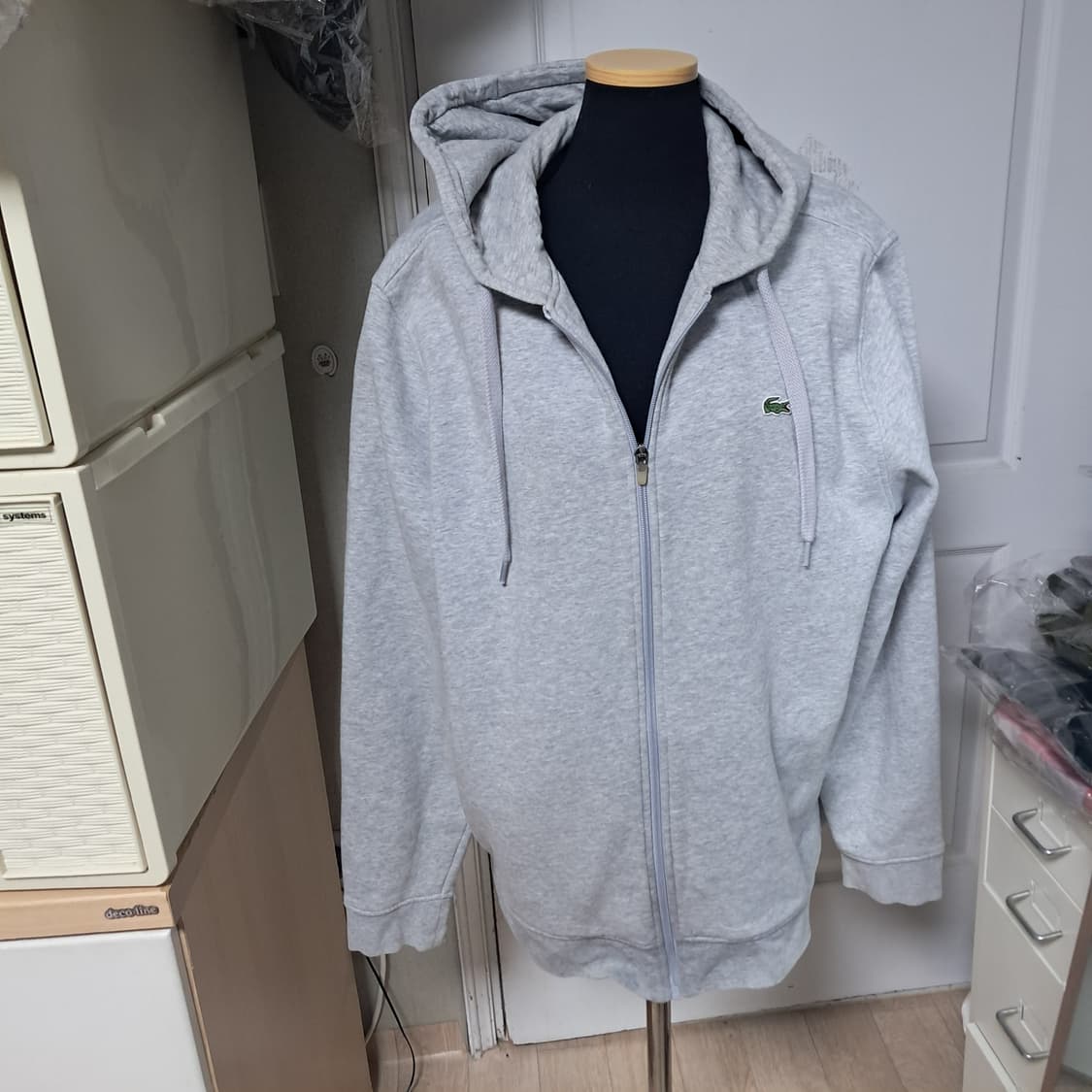 라코스테 스포츠 남성 기모 후드집업 XXL(상태상급) 상품이미지1
