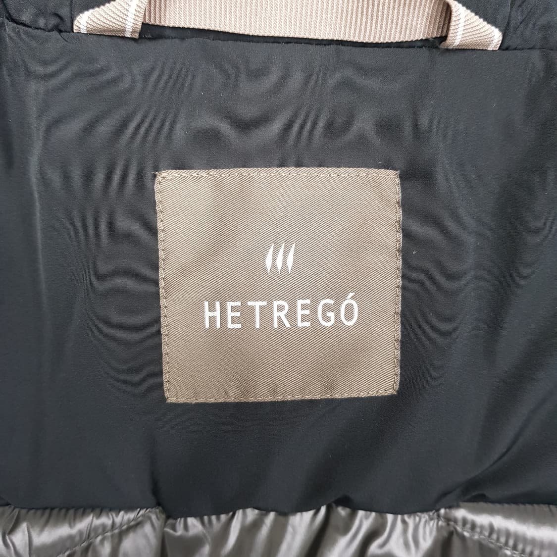 HETREGO 헤트레고 폭스퍼 후드 구스다운 롱 패딩 코트 55사이즈 상품이미지7