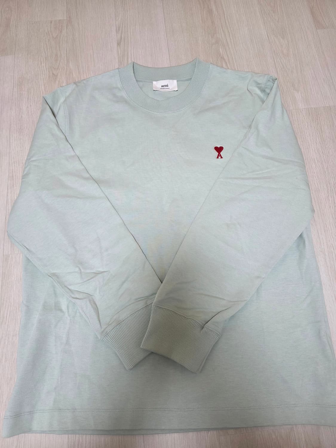 아미 민트색 맨투맨 3xl 상품이미지1