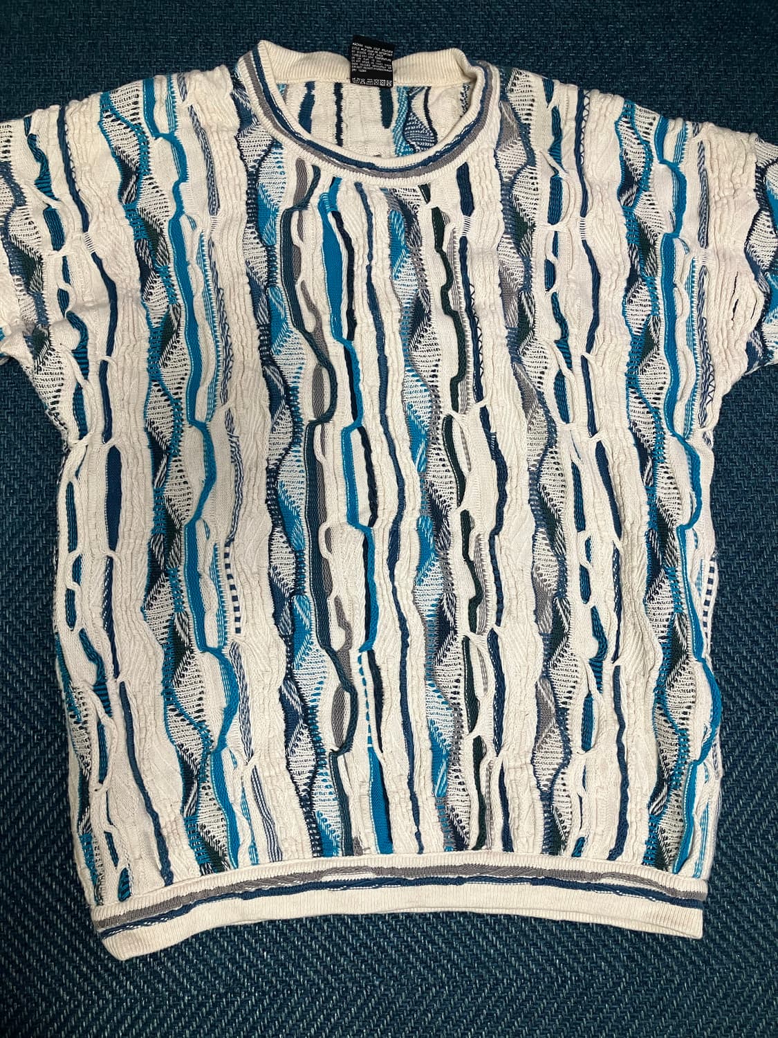 쿠지 st 반팔 니트 가디건  상품이미지2