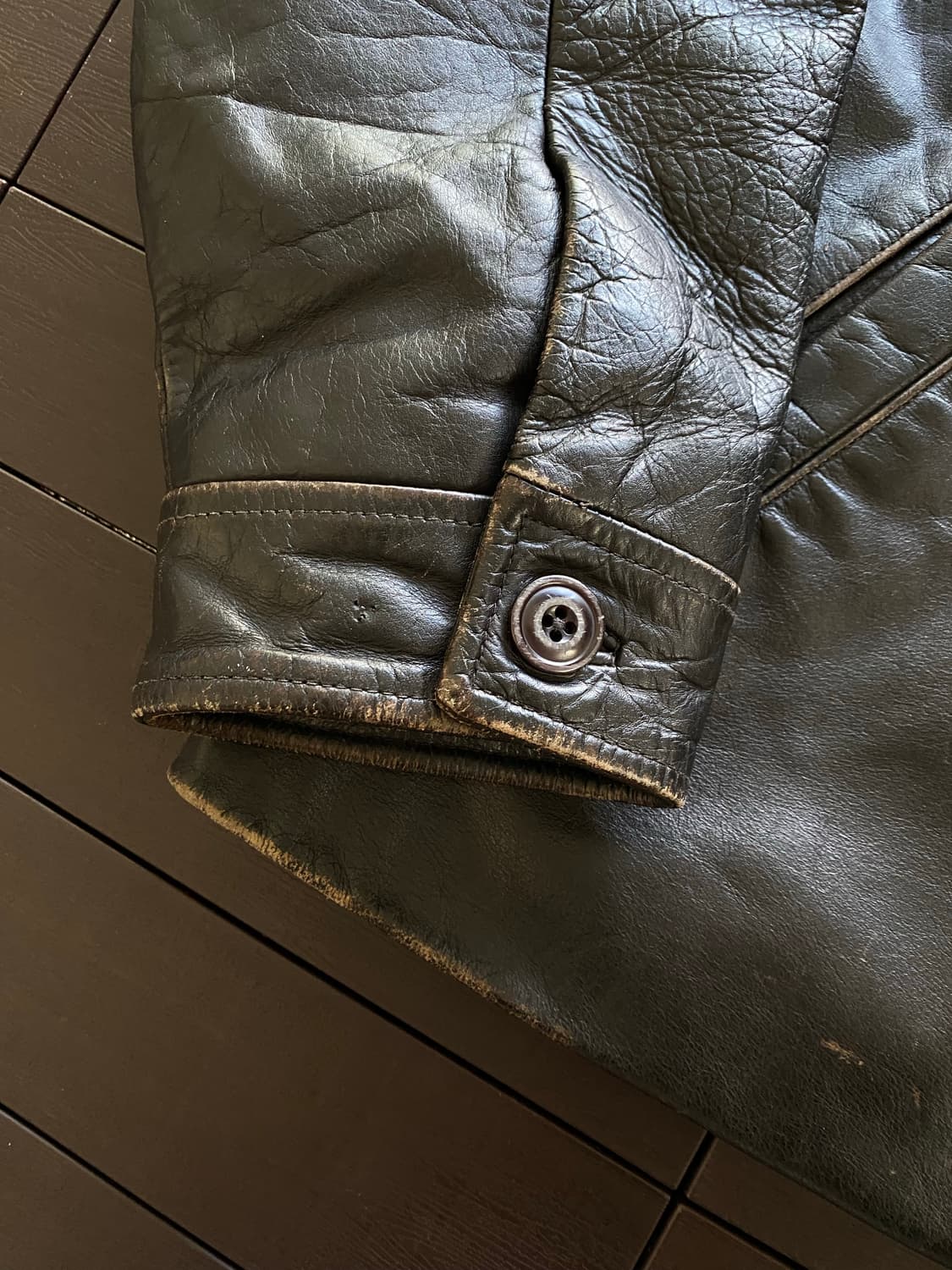 (L) 올드갭 레더 자켓 상품이미지4