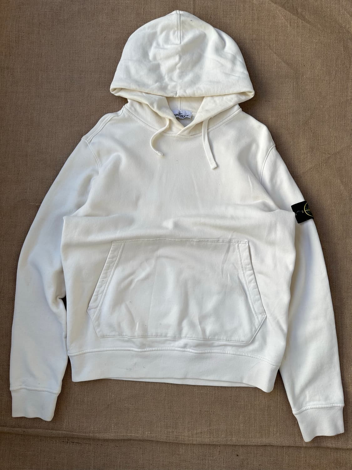 스톤아일드 후드티 화이트 XL  상품이미지1