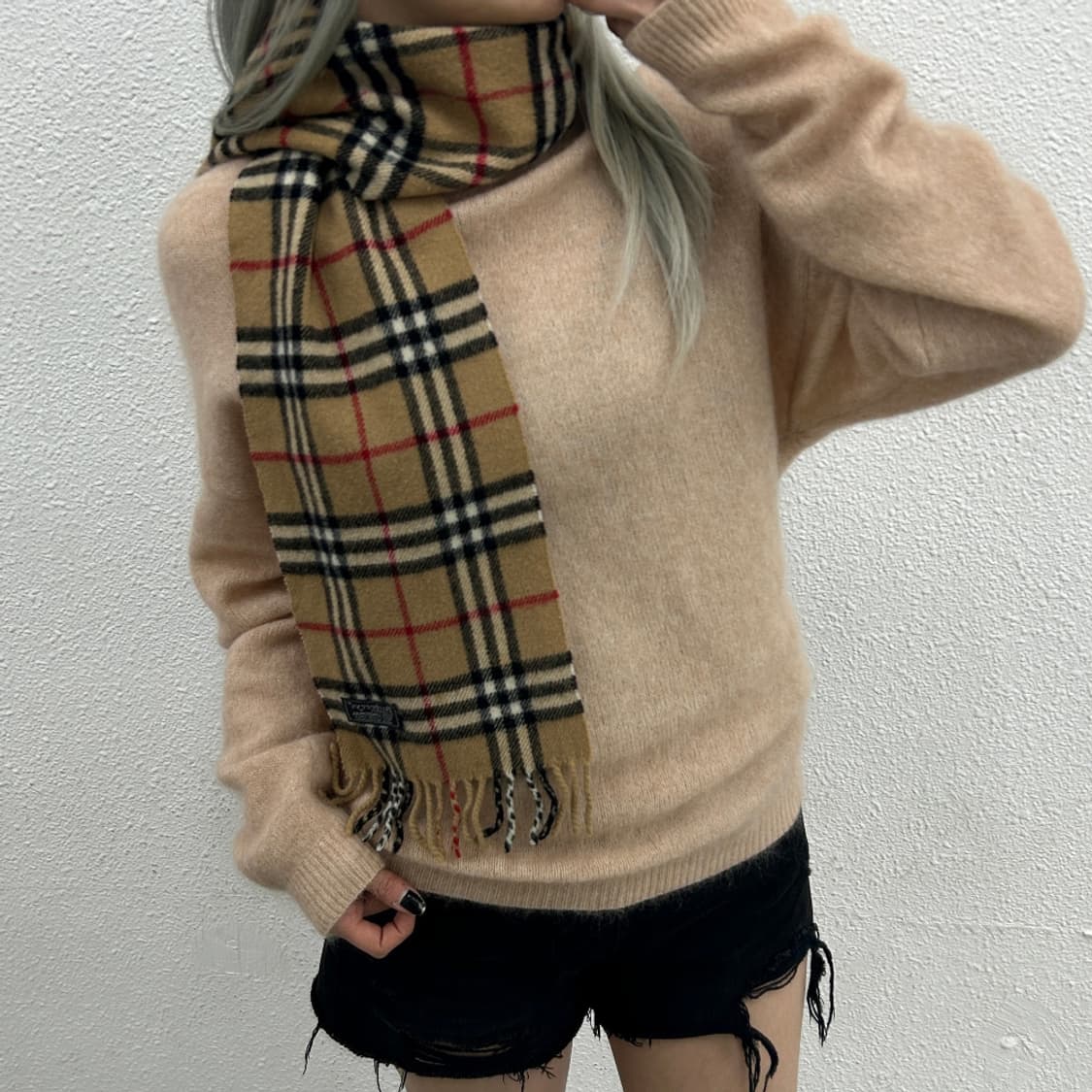 버버리 클래식 노바체크 램스울 머플러 상품이미지2