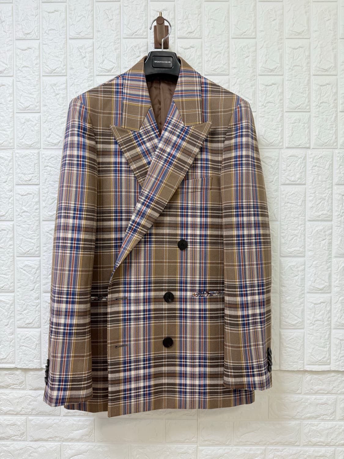 (한정판 새상품급) 우영미 컬렉션 더블 셋업 자켓(48) 상품이미지1