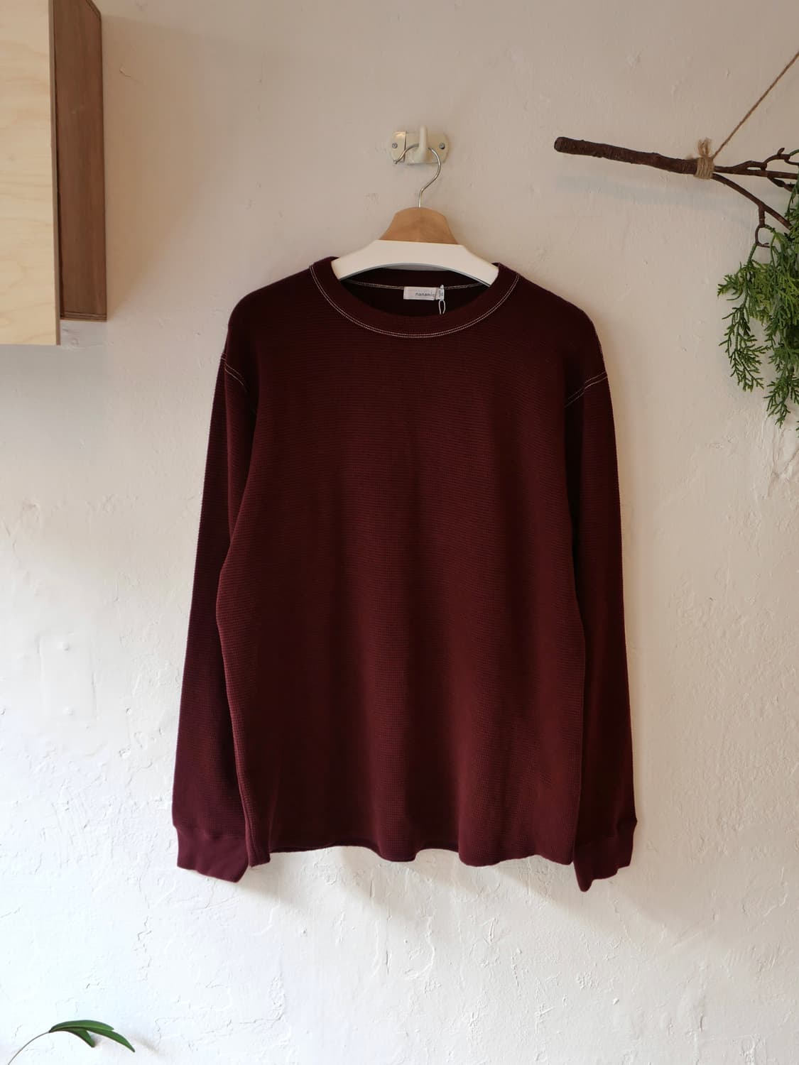 나나미카 와플 롱슬리브 상품이미지1