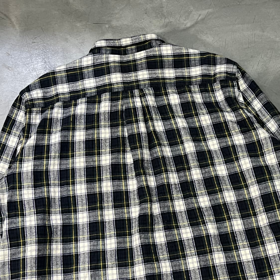  엘엘빈 체크 플란넬 셔츠 y14508 상품이미지4