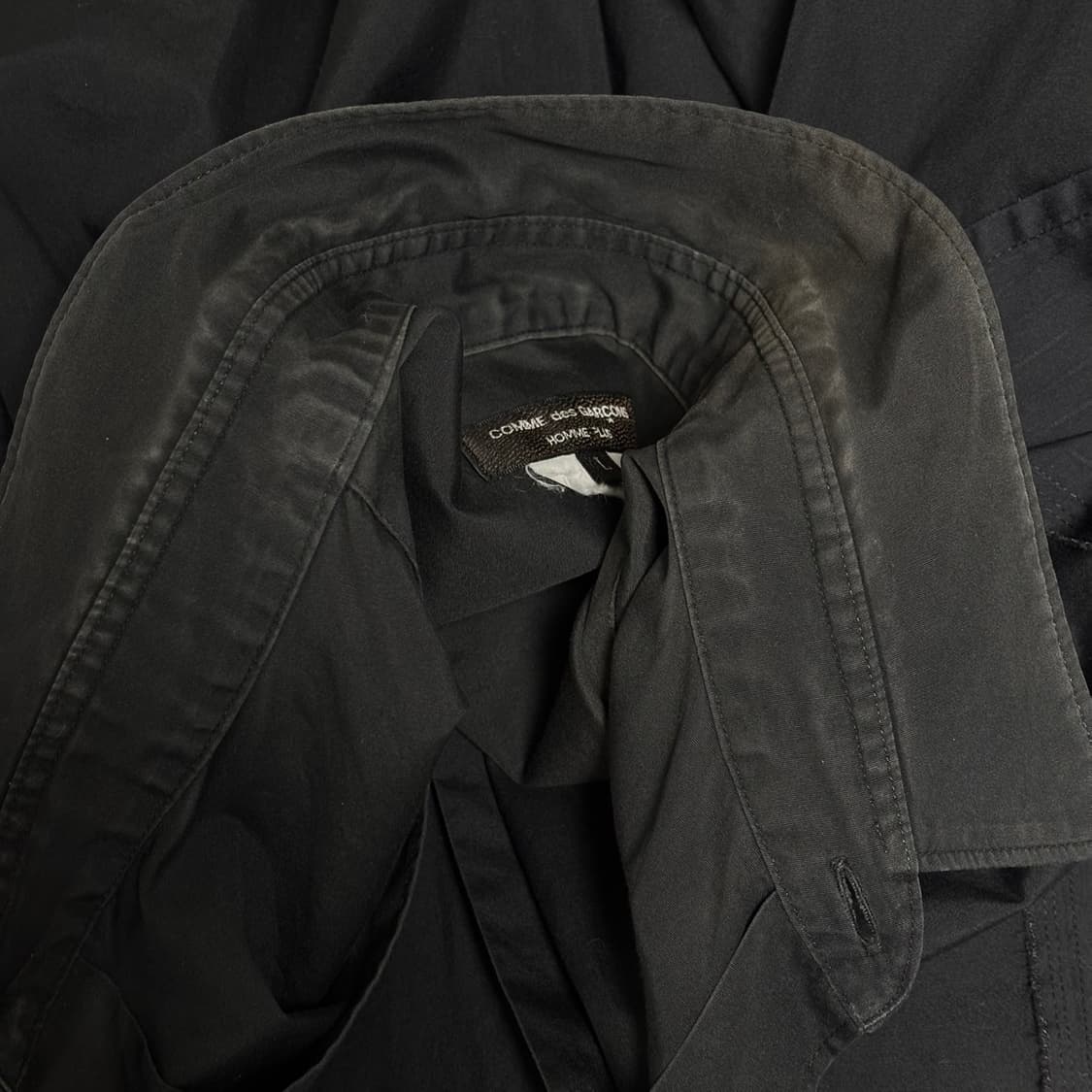 L) 꼼데가르송 옴므 플러스 오버핏 콤비 셔츠 상품이미지7