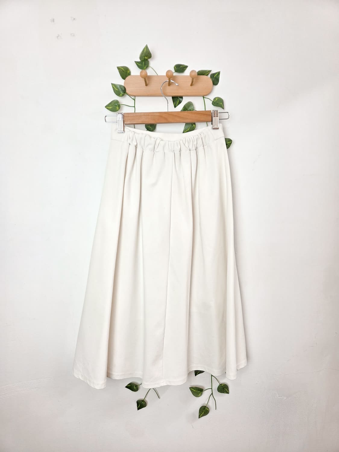 퓨어 미디 스커트 상품이미지4