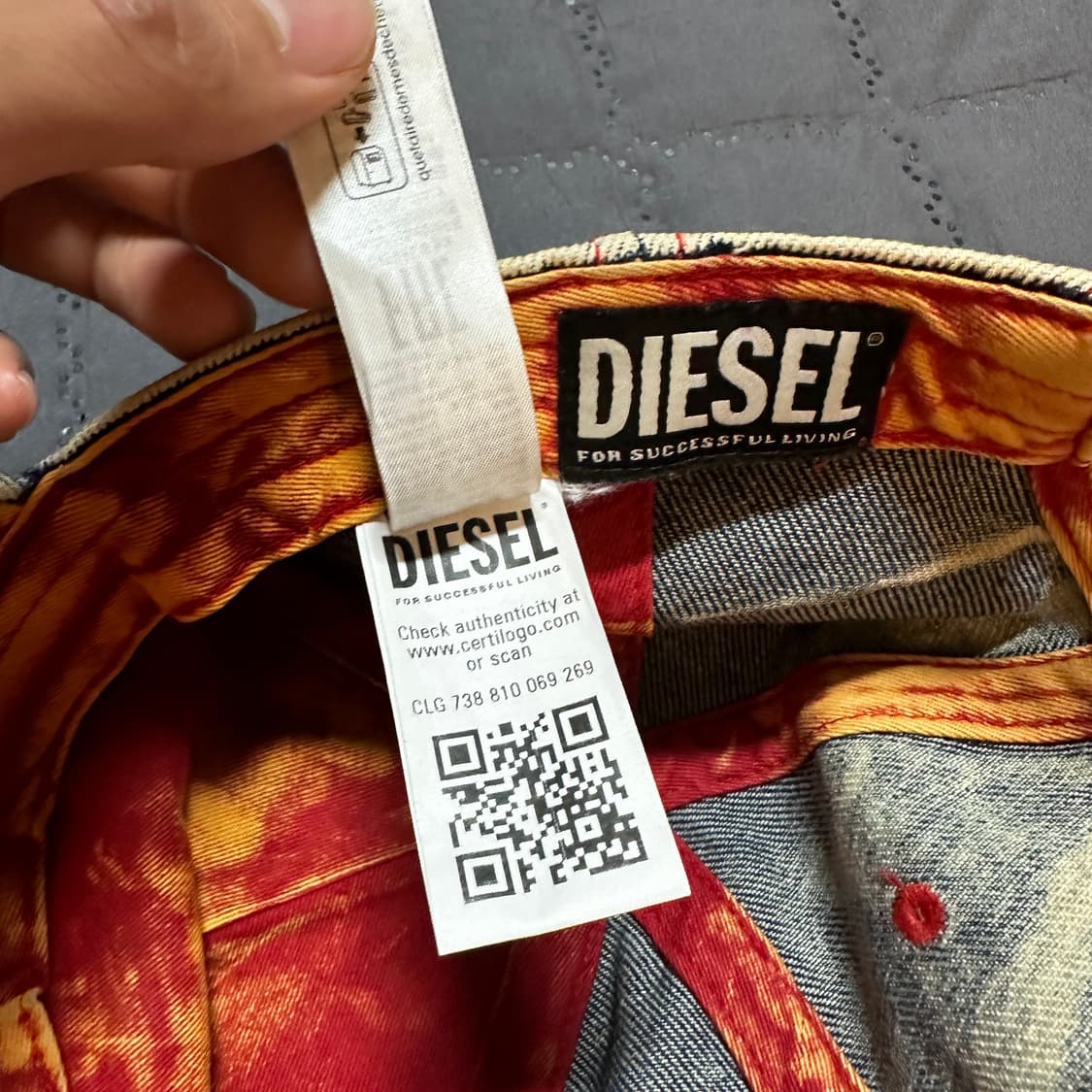 디젤 볼캡 상품이미지3