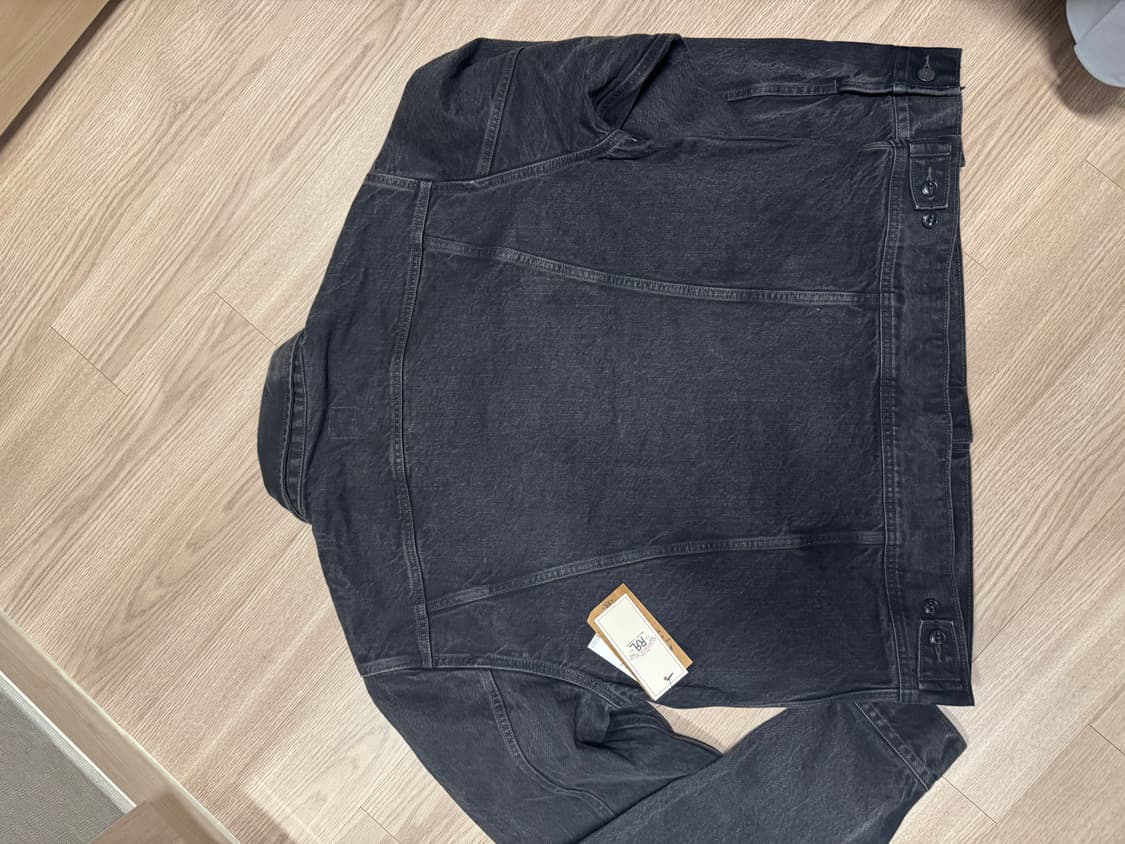 rrl 더블알엘 lot271 블랙 트러커 새상품 라지 상품이미지3