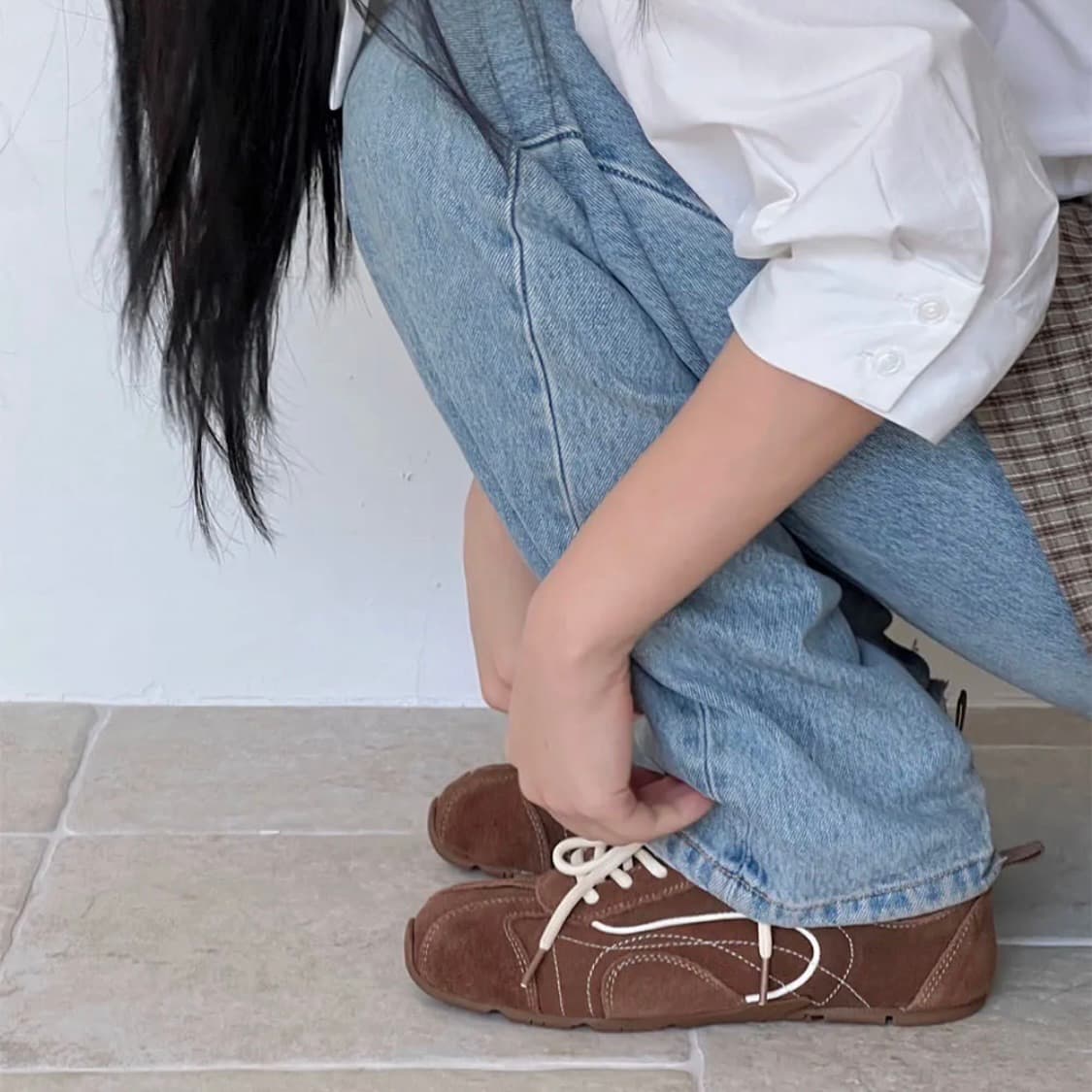 바이아덜스 레더 스니커즈 230 상품이미지5