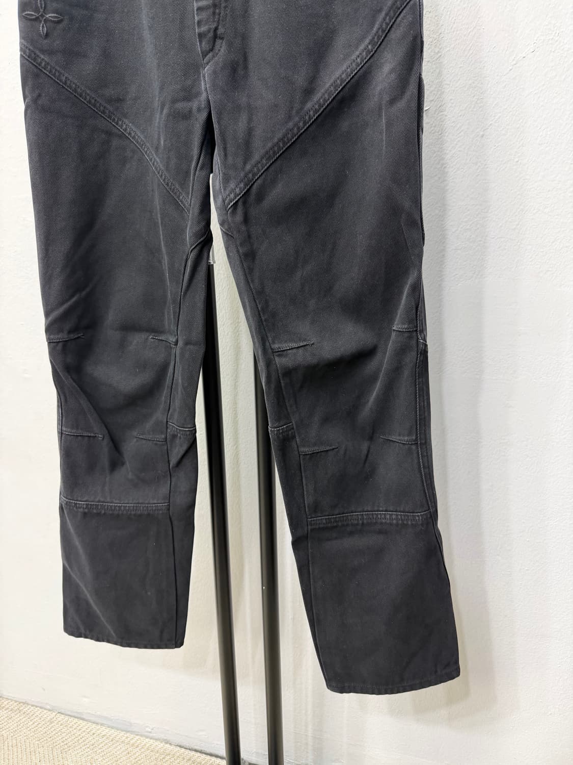 정품) 몬츄라 남성 블랙 데님팬츠 S 상품이미지3