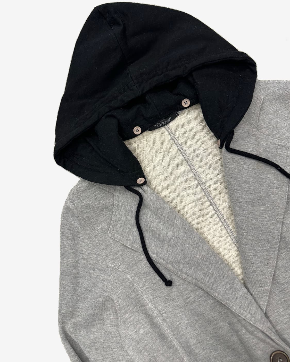 hood crop sweat blazer 상품이미지3
