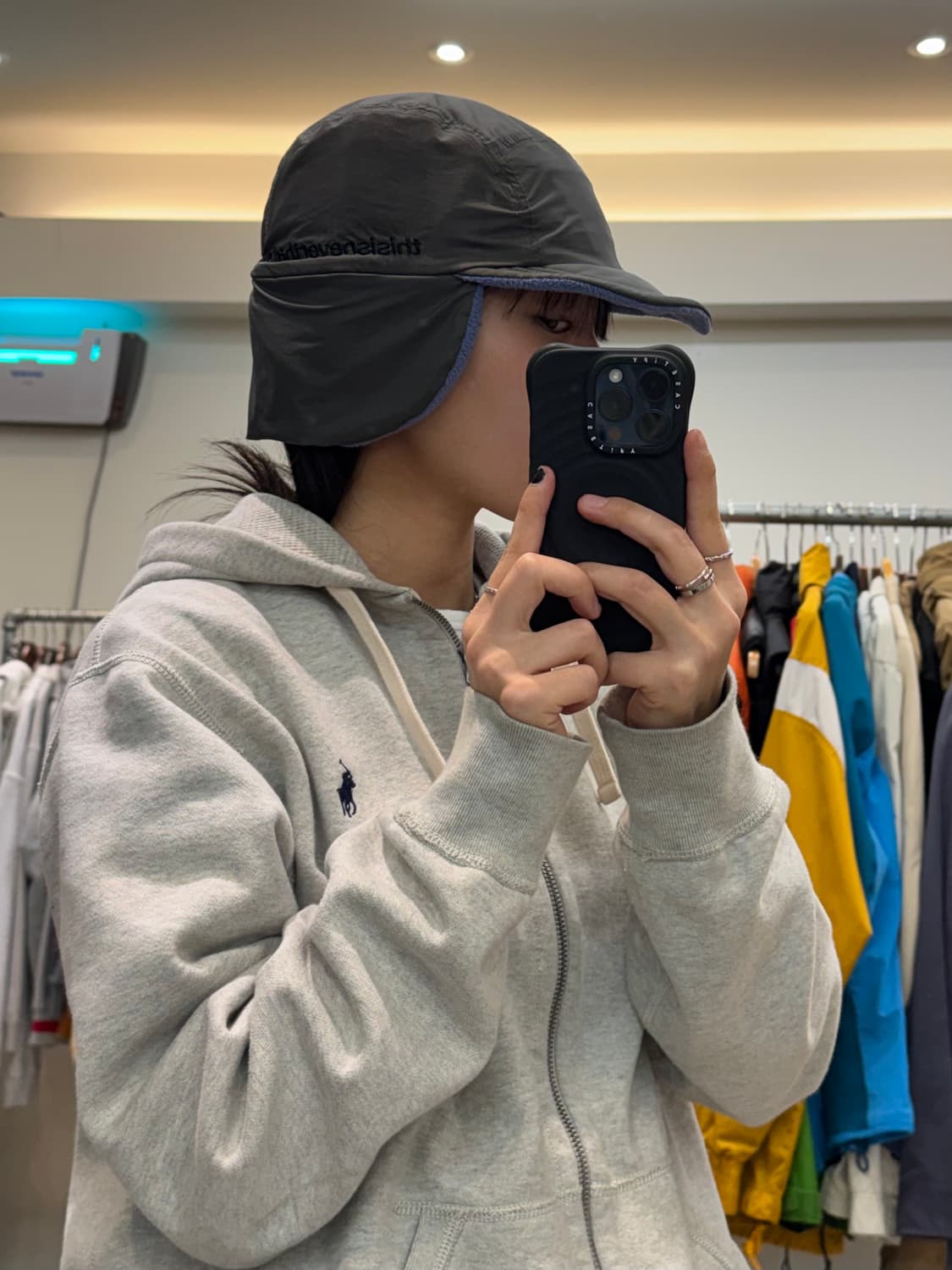 디스이즈네버댓 리버시블 트래퍼캡 상품이미지8