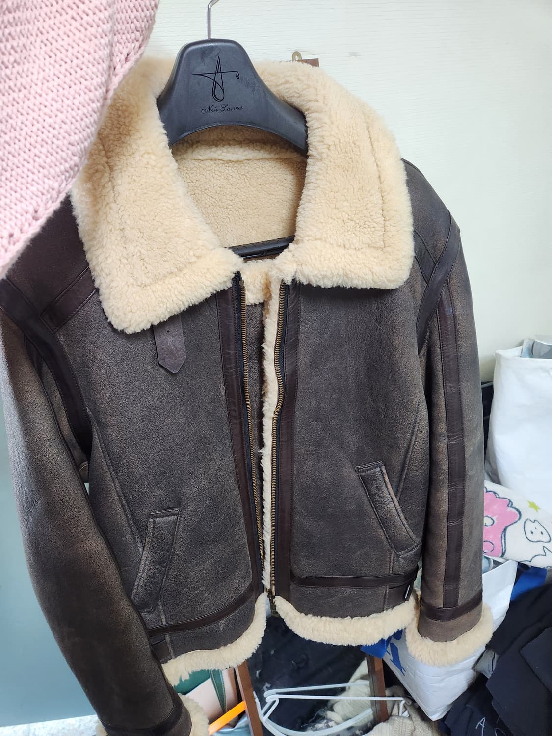 느와르 라르메스 무스탕 12-13 48 사이즈 상품이미지2