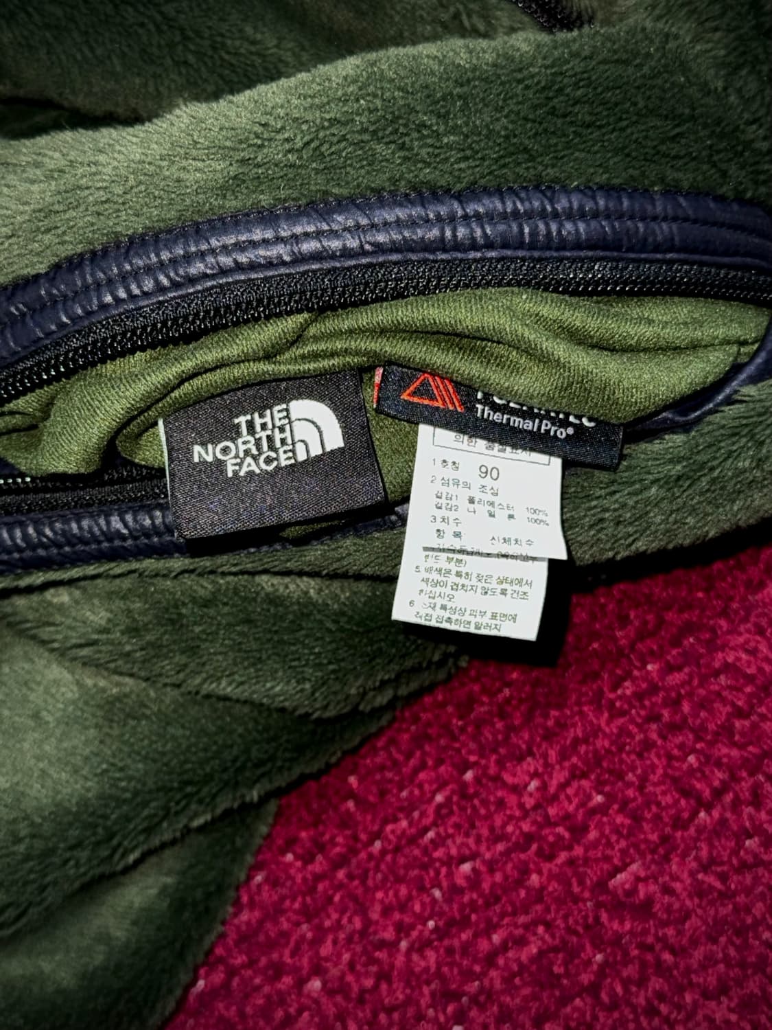노스페이스 리버시블 플리스 자켓 90 상품이미지9