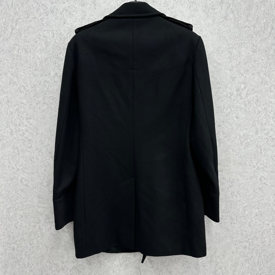 [정품] 100 리치몬드 X 남자 견장 울 하프코트 상품이미지2